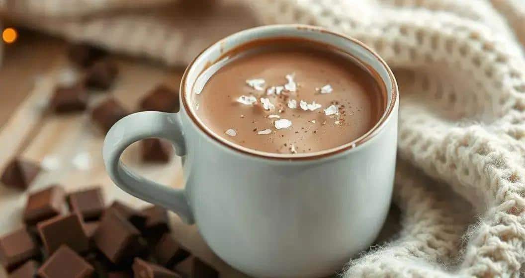 Chocolate Quente Maré Doce: Flor de Sal & Intensidade 4 Chocolate Quente Maré Doce: Flor de Sal & Intensidade