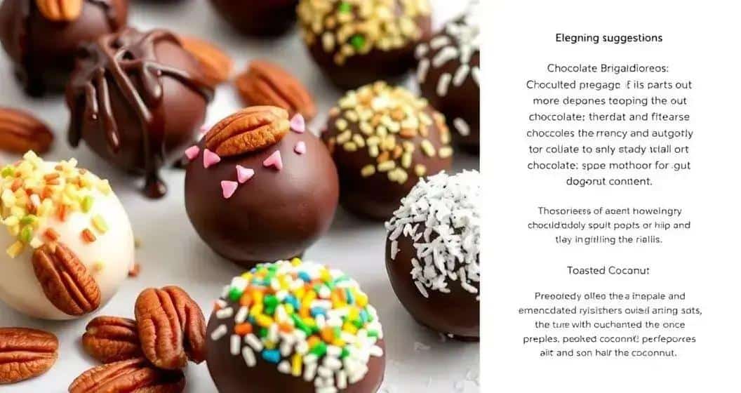 Como Decorar os Brigadeiros de Chocolate com Nozes Pecan