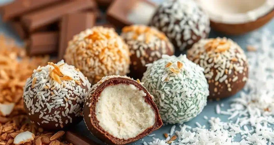 Como o Coco Queimado Enriquecem o Brigadeiro