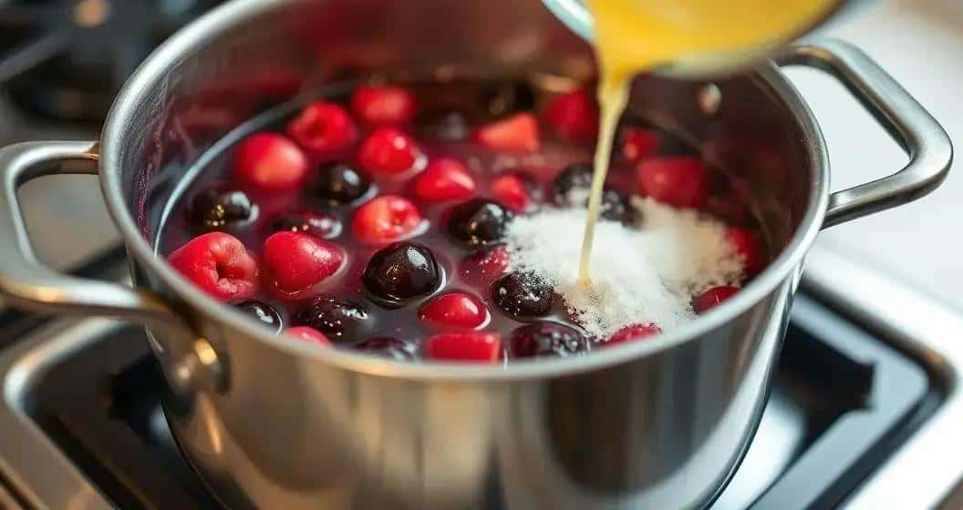 Como Preparar o Recheio de Frutas Vermelhas