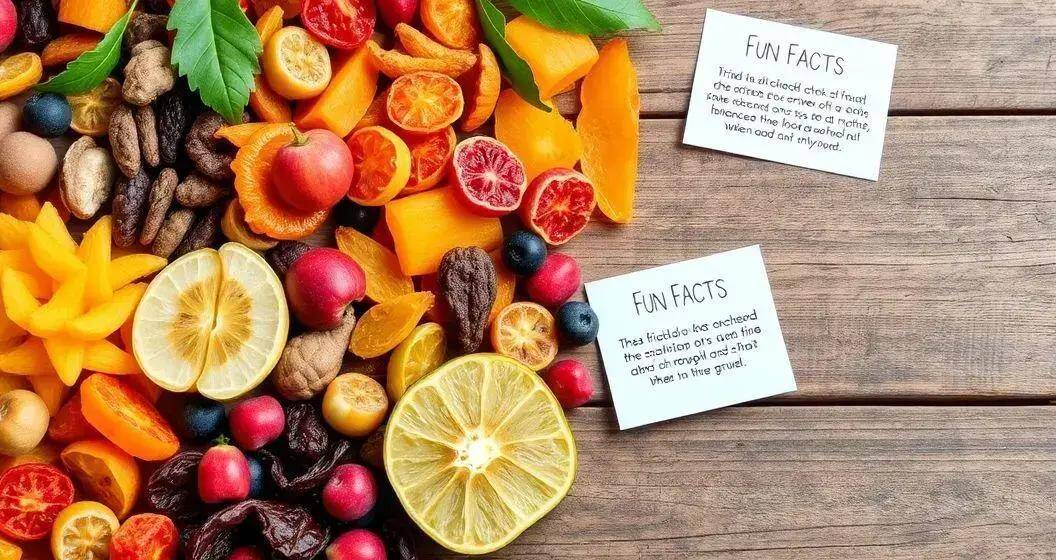 Curiosidades sobre Frutas Desidratadas
