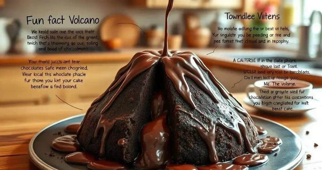 Curiosidades sobre o Bolo Vulcão Curiosidades sobre o Bolo Vulcão
