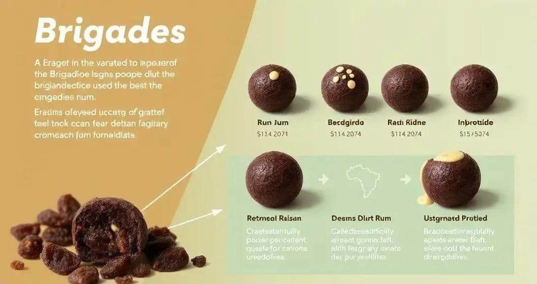 Curiosidades sobre o Brigadeiro com Rum e Passas Curiosidades sobre o Brigadeiro com Rum e Passas