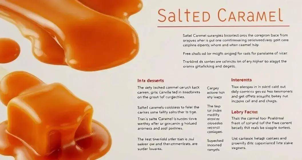 Curiosidades sobre o Caramelo Salgado Curiosidades sobre o Caramelo Salgado