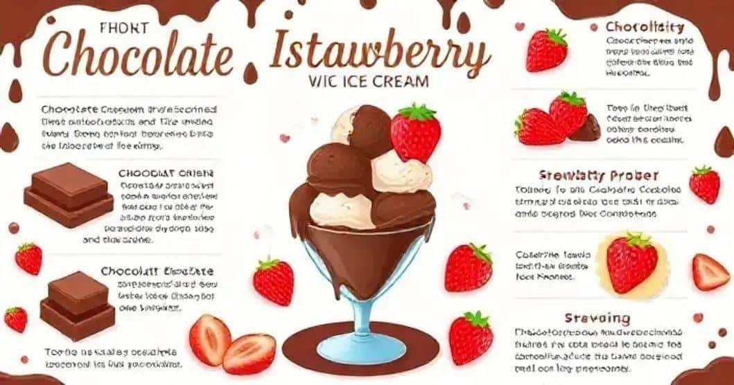 Curiosidades sobre o Chocolate Gelado com Morango