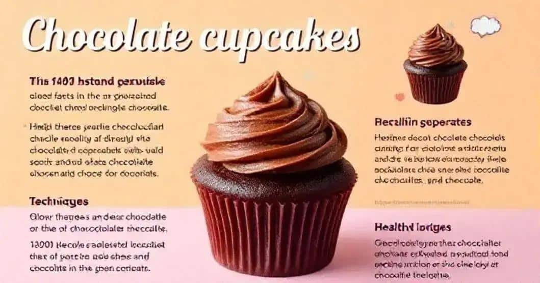 Curiosidades sobre o Cupcake de Chocolate Curiosidades sobre o Cupcake de Chocolate