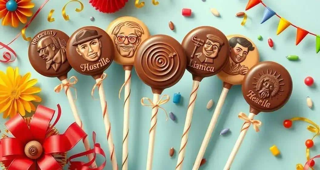 Curiosidades sobre Pirulitos de Chocolate Curiosidades sobre Pirulitos de Chocolate