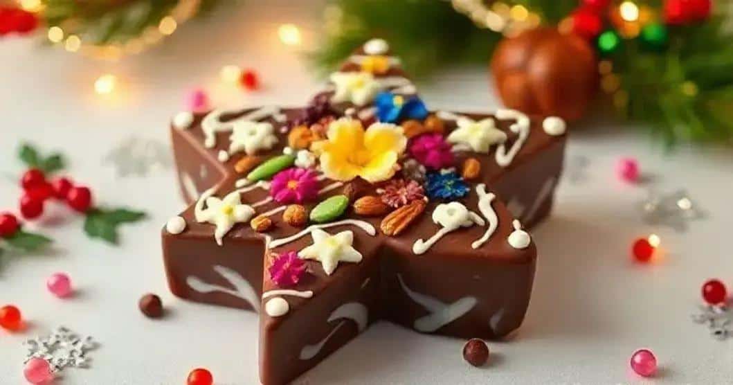 Dicas para decorar seu chocolate em forma de estrela Dicas para decorar seu chocolate em forma de estrela