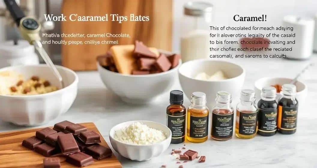 Dicas para Trabalhar com Chocolate Caramelo