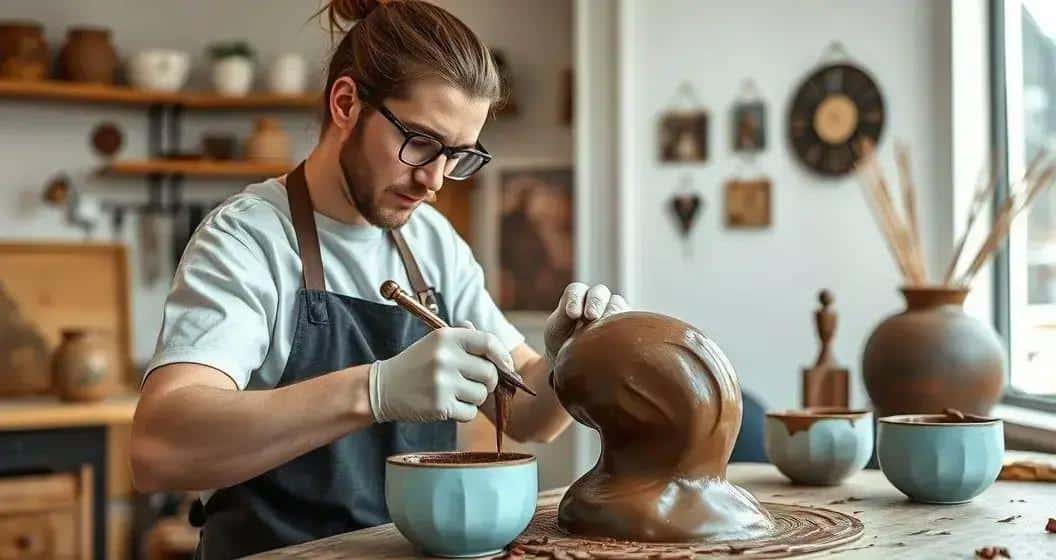 Esculturas que Derretem: Chocolate como Meio na Arte Contemporânea