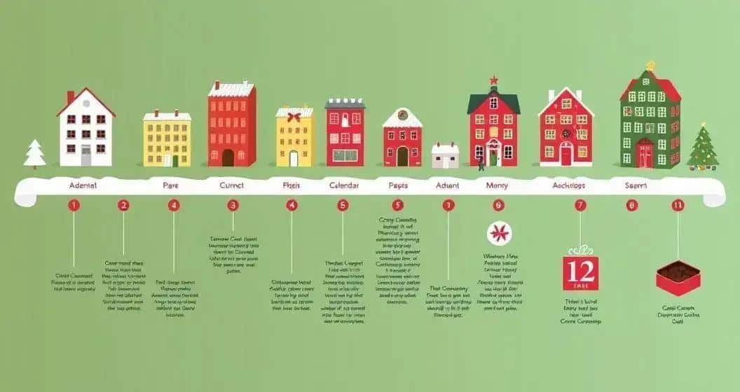 História surpreendente dos calendários de advento