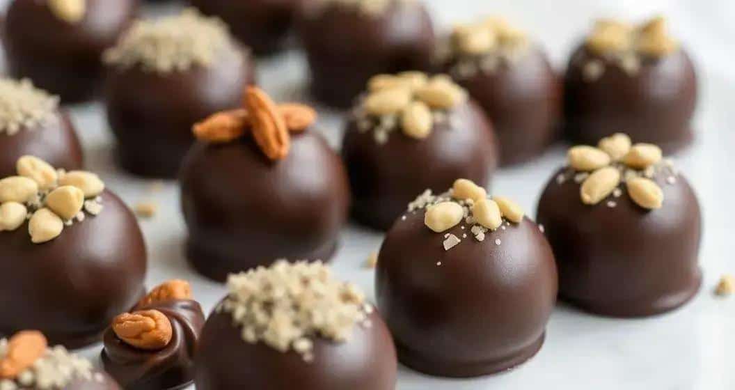 Ingredientes da Receita de Bombons com Maltitol