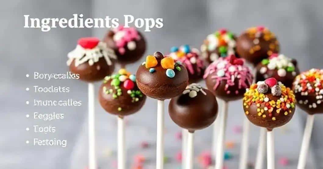 Ingredientes da Receita de Brownie no Palito Ingredientes da Receita de Brownie no Palito