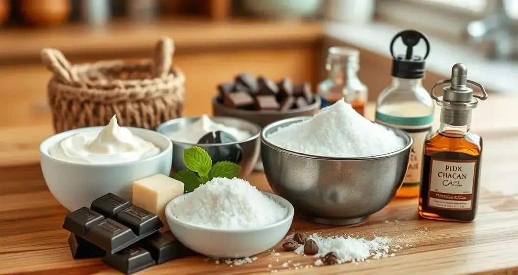 Ingredientes da Receita de Chocolate Gourmet Ingredientes da Receita de Chocolate Gourmet