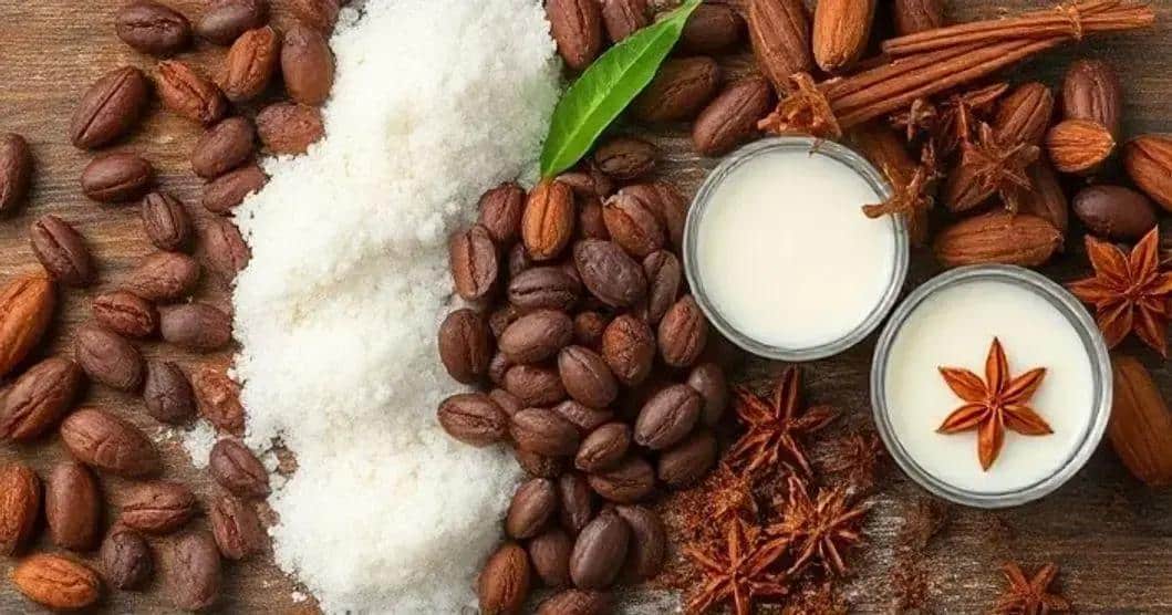 Ingredientes do chocolate como moeda de troca