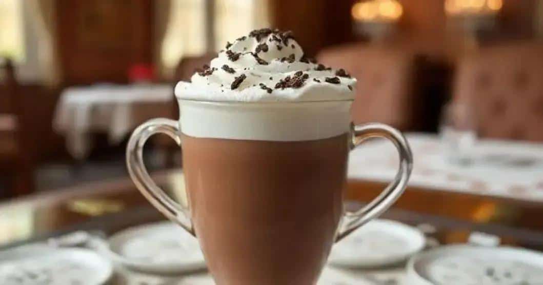 Ingredientes do Chocolate dos Salões de Baile