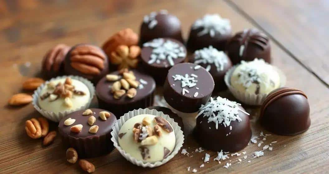 Ingredientes dos Bombons Sem Açúcar Ingredientes dos Bombons Sem Açúcar