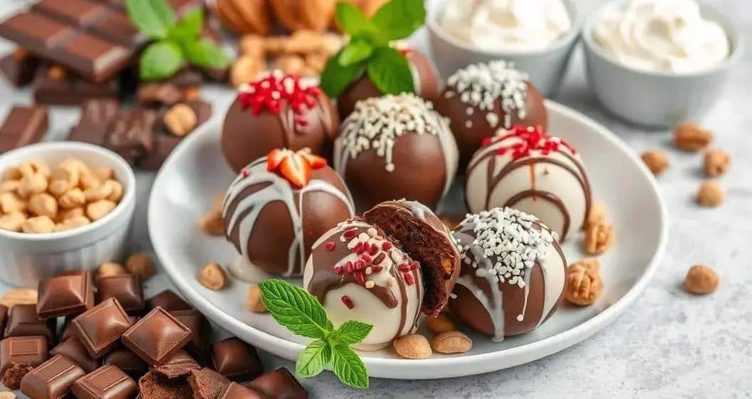 Ingredientes para Bombons Sem Lactose