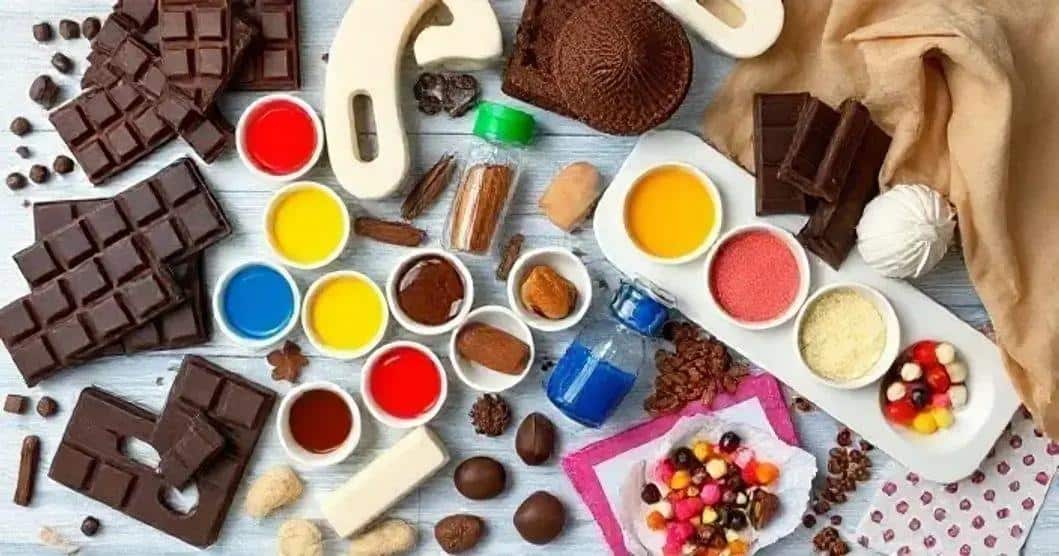Ingredientes para fazer seu calendário de chocolate