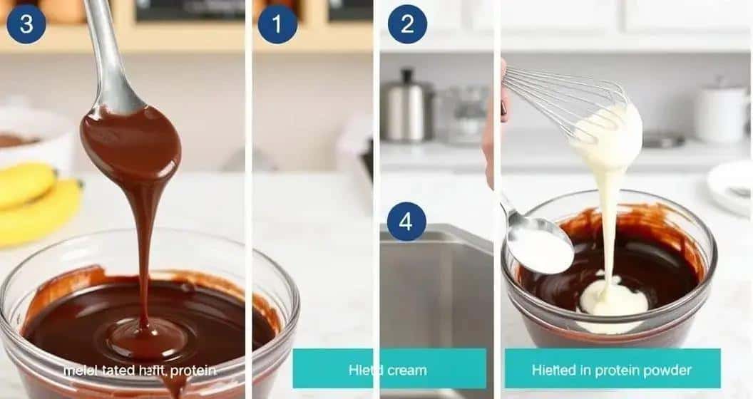 Método de Preparação da Ganache Método de Preparação da Ganache