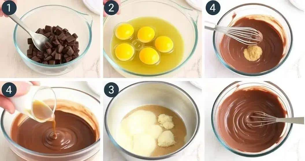 Método de Preparação da Mousse Método de Preparação da Mousse