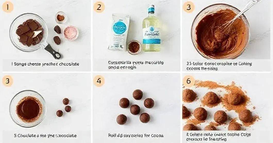 Método de Preparação das Trufas