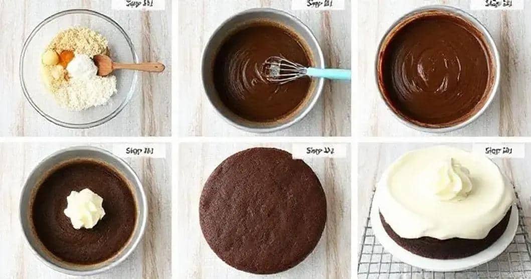 Método de Preparação do Bolo Método de Preparação do Bolo