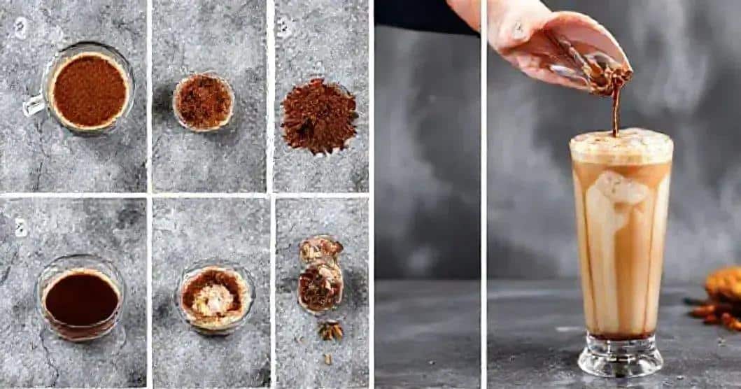 Método de Preparação do Cappuccino Gelado