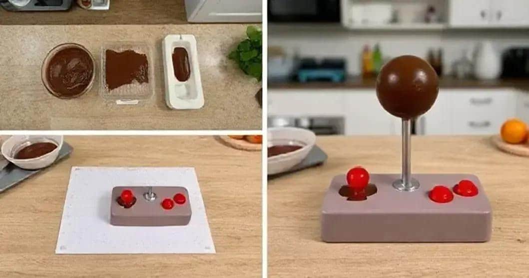 Método de Preparação do Chocolate Joystick Método de Preparação do Chocolate Joystick