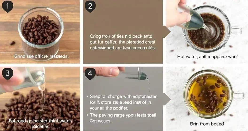 Método de Preparação dos Nibs Método de Preparação dos Nibs