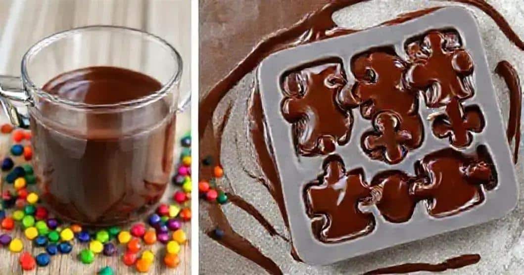 Método de preparo da caixa de chocolate Método de preparo da caixa de chocolate