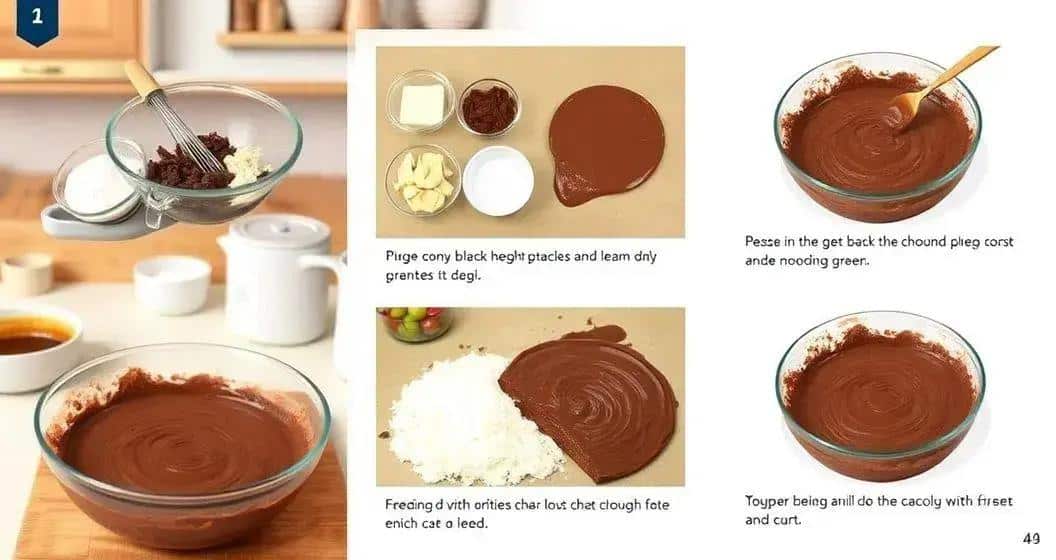 Método de preparo do bombom de colher Método de preparo do bombom de colher