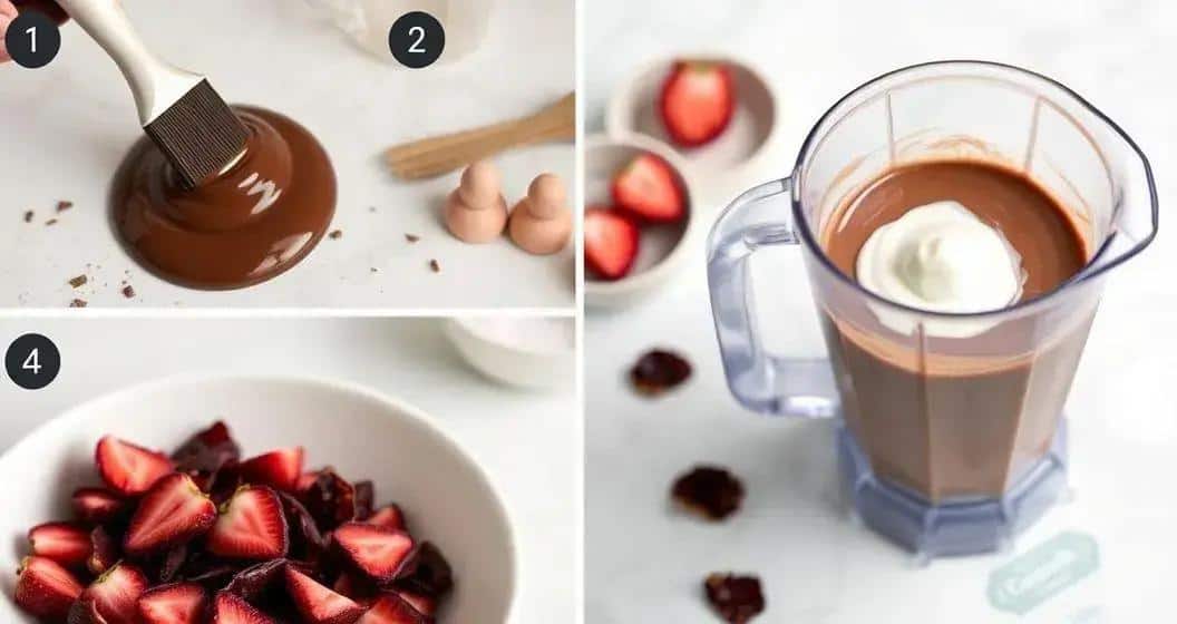 Método de Preparo do Chocolate Gelado