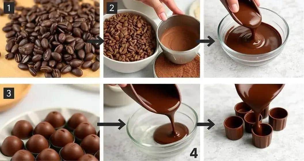 Método de preparo do chocolate gourmet