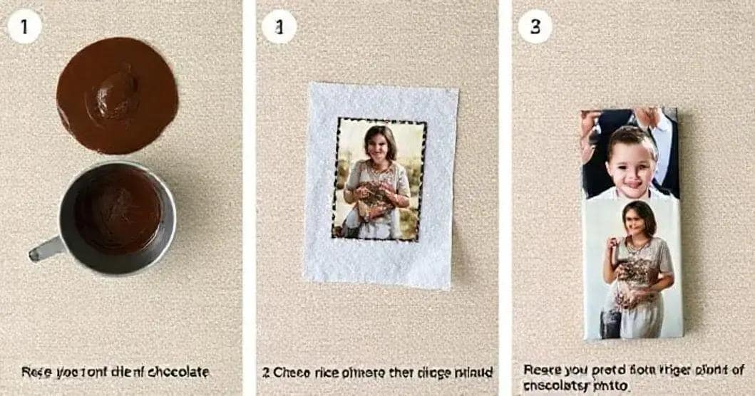 Método de Preparo do Chocolate Personalizado Método de Preparo do Chocolate Personalizado