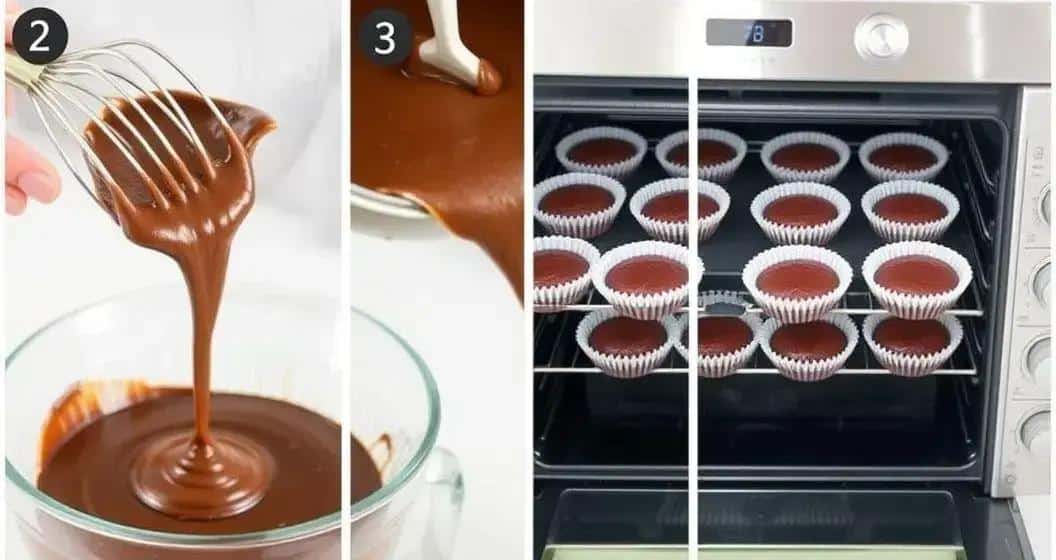 Método de Preparo do Cupcake de Chocolate Método de Preparo do Cupcake de Chocolate