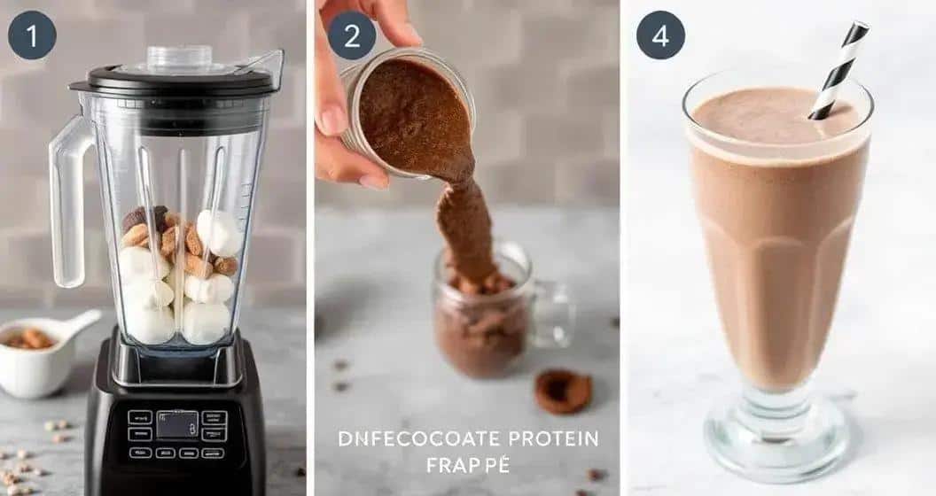 Método de Preparo do Frappé Método de Preparo do Frappé