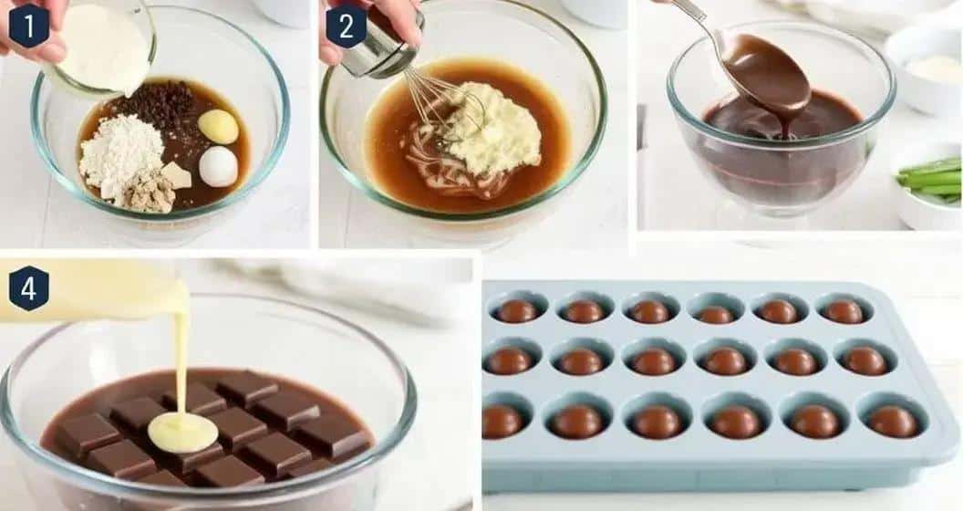 Método de Preparo dos Bombons Método de Preparo dos Bombons