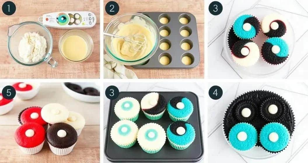 Método de Preparo dos Cupcakes Método de Preparo dos Cupcakes