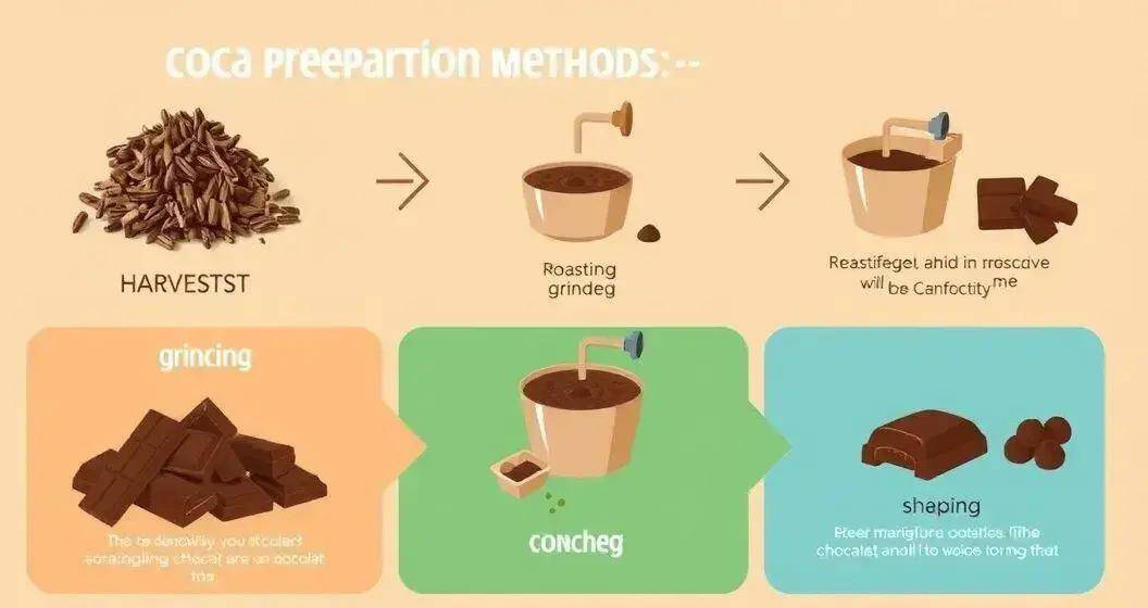 Métodos de preparo do chocolate como moeda