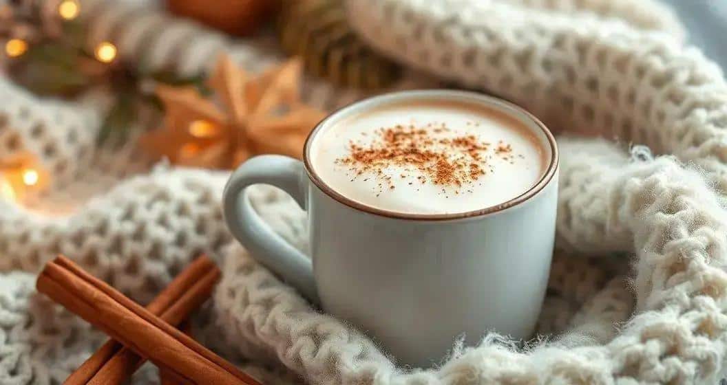 Mocha Bruma de Neve: Noz-Moscada & Doçura Cremosa