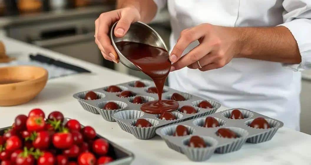 Modo de Preparo dos Bombons de Chocolate Rubi