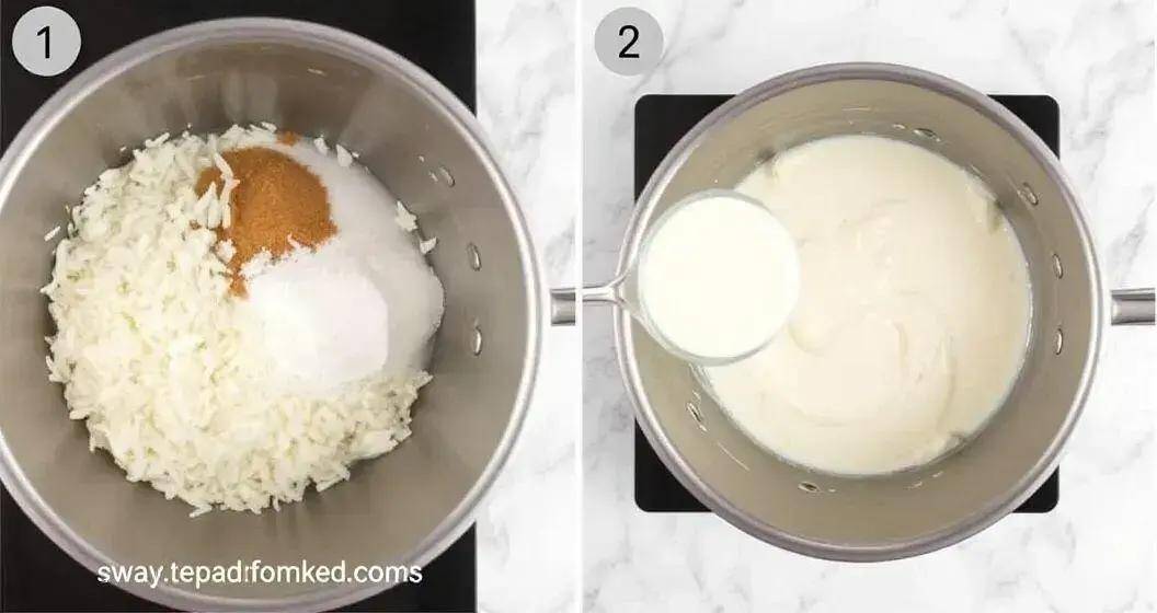 Preparando o Recheio de Coco Queimado Preparando o Recheio de Coco Queimado