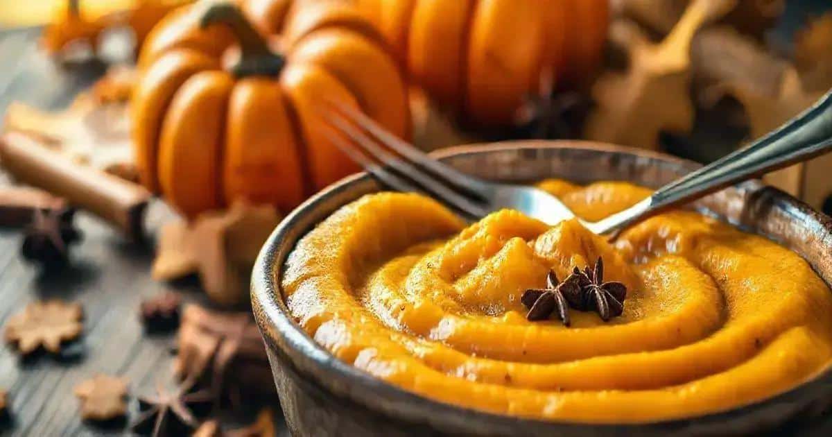 Preparation of Spiced Pumpkin Puree for Cake