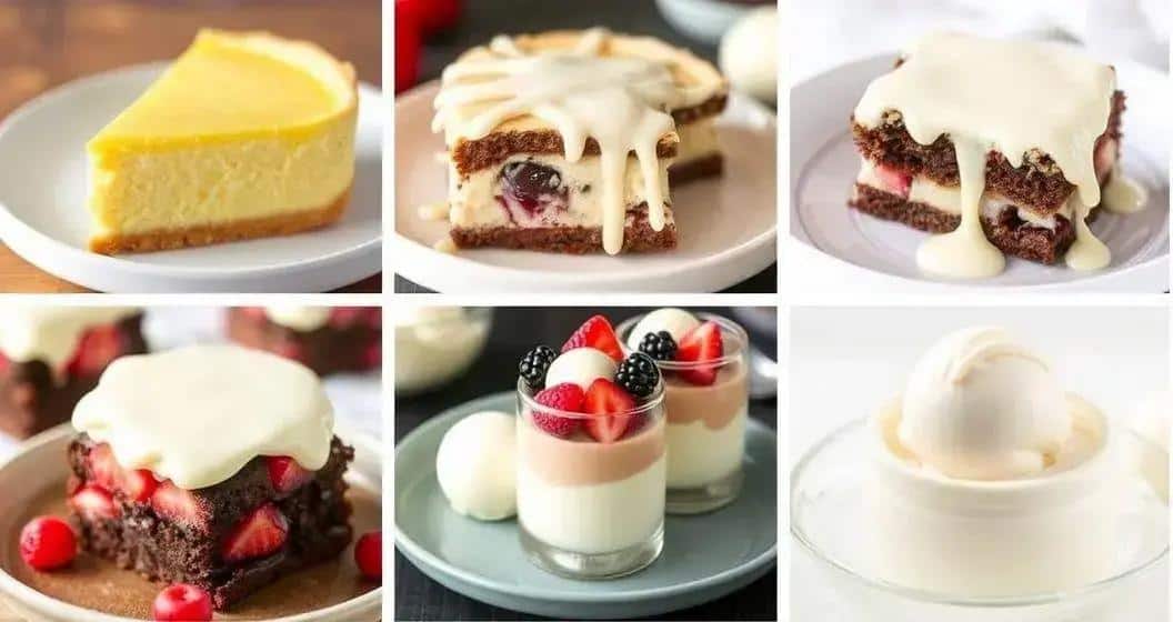 Receitas deliciosas com ganache de chocolate branco Receitas deliciosas com ganache de chocolate branco