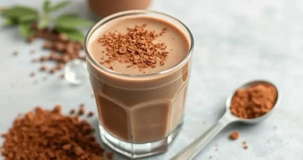 Shake Verde Força: Proteína Plant & Chocolate