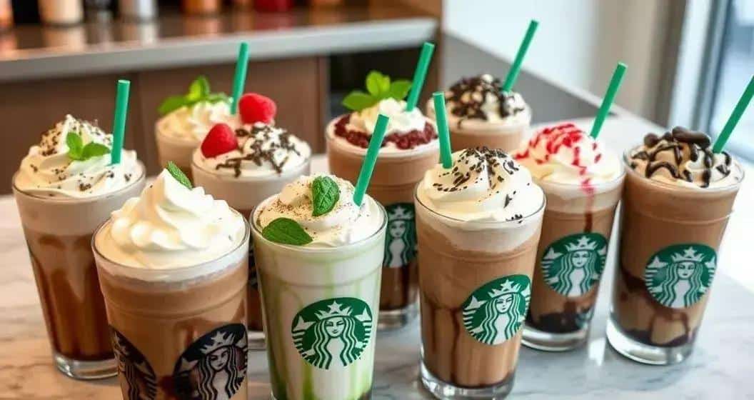 Variações do Frappuccino de Chocolate Variações do Frappuccino de Chocolate