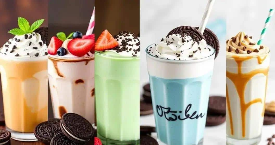 Variações Incríveis para o Milkshake de Biscoito Oreo