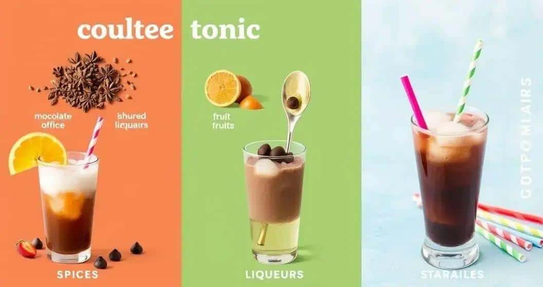 Variações para a Bebida de Chocolate com Água Tônica