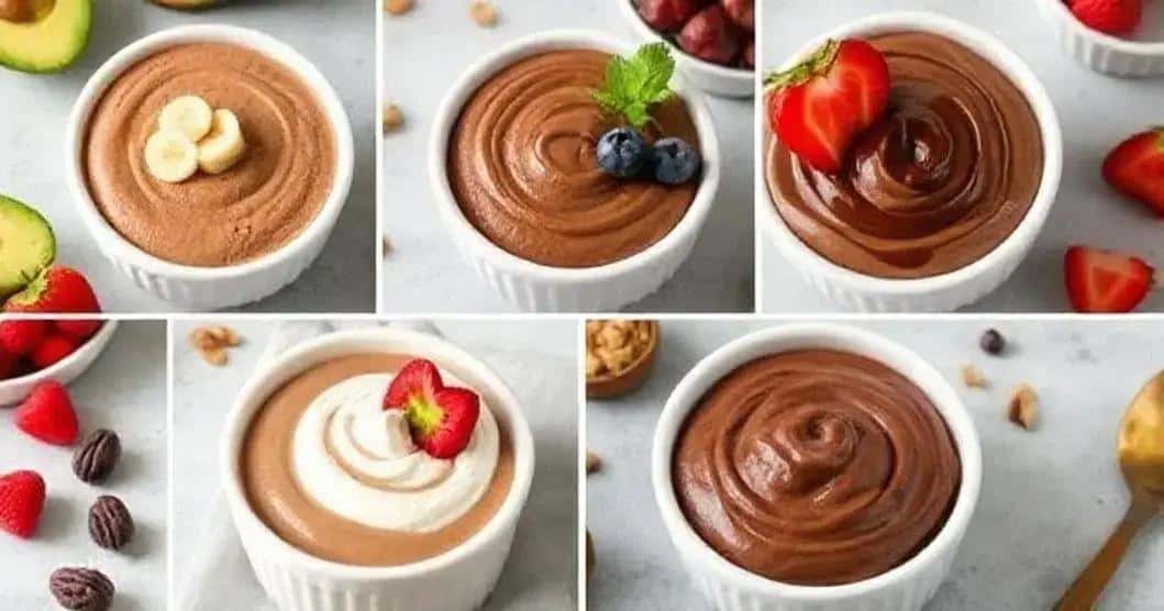 Variações Saudáveis para Mousse de Chocolate